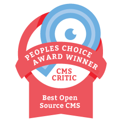 Top giải thưởng Best Open Source CMS
