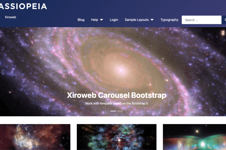 Module Xiroweb Carousel Bootstrap